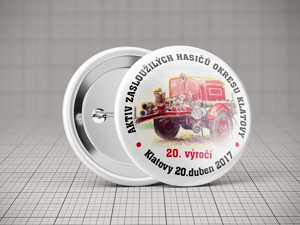 Reklamní placka - button